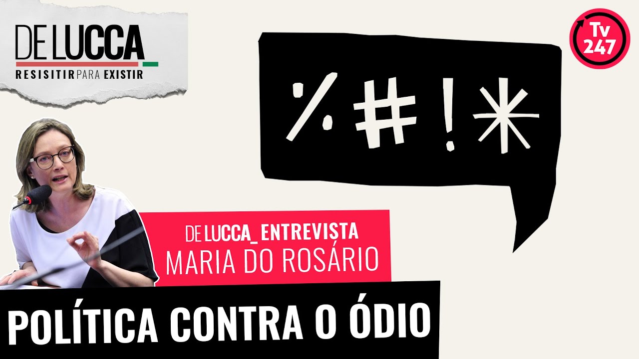 hangouts on air alternative De Lucca entrevista Maria do Rosário - Política contra o Ódio