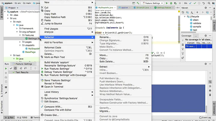 Undefined scenarios | cucumber fails to find the step definitions in IntelliJ IDEA