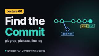 Information Git Grep and Git Log Search: -S Pickaxe, -G and -L Line History | Git Course L60 Guide