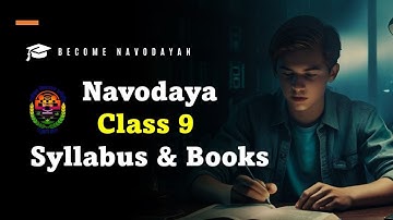 Navodaya class 9 syllabus 2025 తెలుగు #navodaya