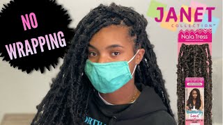 24" Crochet Butterfly Locs| NO WRAPPING| Quick Method| Nala Tress Butterfly Locs by Janet Collection