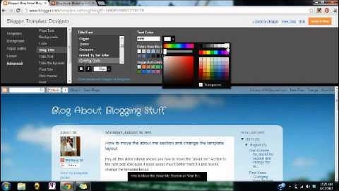 How to Change the Font of Your Blog Title