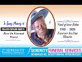 CELEBRATION OF THE LIFE OF FRANCIS EDWARD ODIENY