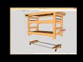 Workbench with Drop Casters - Update on Cam Lever Detail Workbench with Drop Casters - Update on Cam Lever Detail