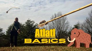 Atlatl throwing