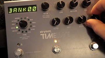 Strymon Timeline - Digital settings and sounds