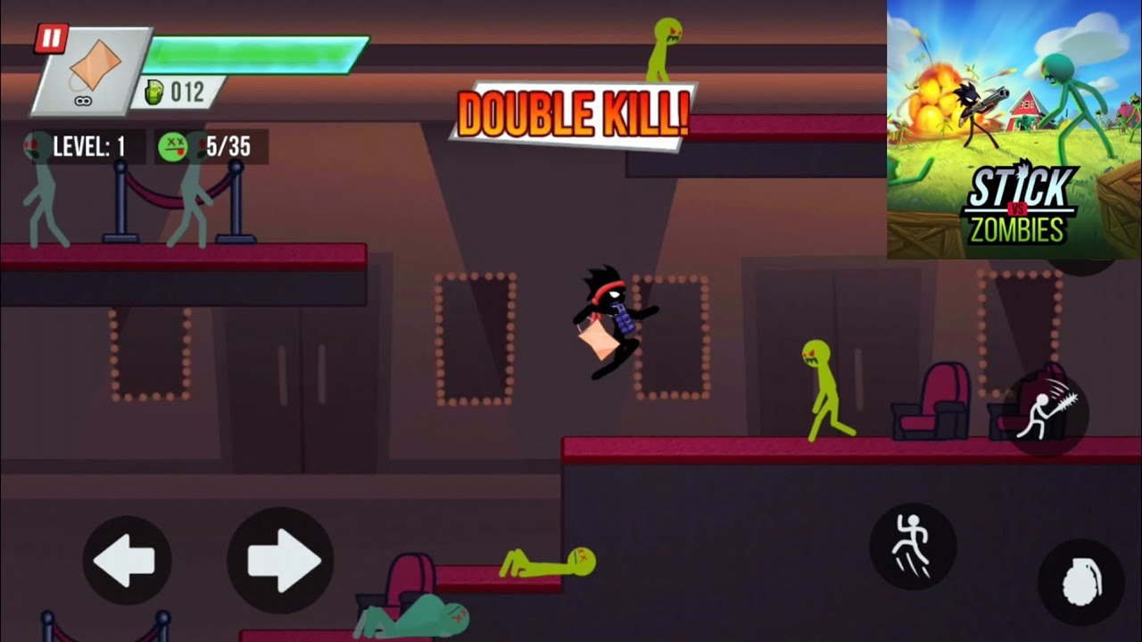 Stickman Vs Zombies(2025 Gameplay)Mall Invasion & Story Mode! 