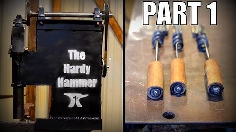 Power Hammer Tooling Part 1: Tools for Use with the Hardy Hammer (or  Other Small Power Hammer )