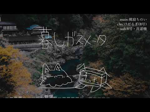 『Koharu Rikka / Azuki 』暮しガスメータ 【 Synthesizer V/Project 575 カバー】