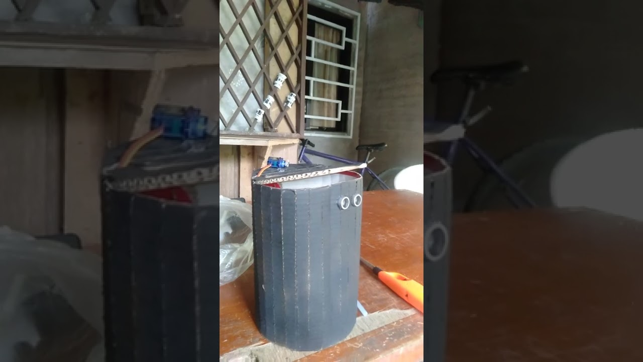 Sense Motion Device: Smart Trash Bin using Arduino