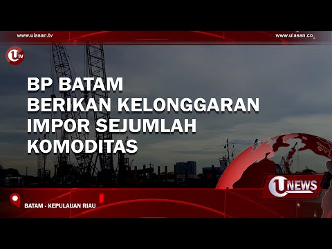 BP BATAM BERIKAN KELONGGARAN IMPOR SEJUMLAH KOMODITAS | U-NEWS
