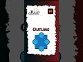 Outline | Illustrator2024  #daisy_graphics__ #illustrator