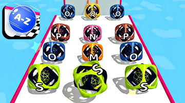 AZ Run 🌈🟢🌟 All Levels 12-13 Gameplay (iOS,Android)