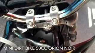 Mini dirt bike 50cc orion noir [CH]