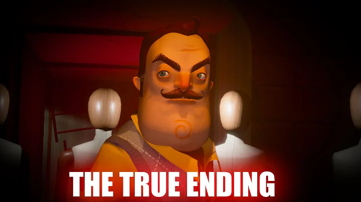 FINALLY Beating The BEST Hello Neighbor Fan Game… - (Hello Neighbor Prototype Revived Part 2)