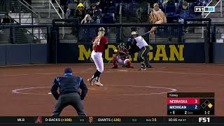 Softball Highlights vs. Nebraska (April 19)