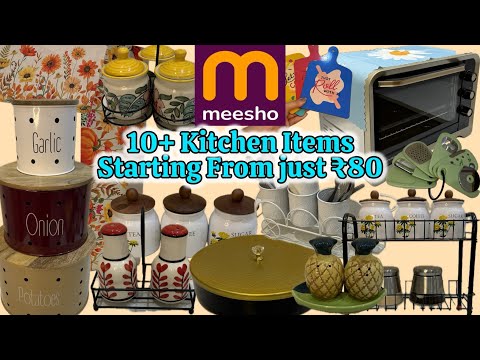 *Huge* Meesho Kitchen Finds 😱| 10+ Kitchen Items | Meesho Kitchen Finds starting ₹80 #meesho