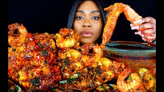 KING CRAB SEAFOOD BOIL MUKBANG | SEAFOOD | MUKBANG | ASMR SEAFOOD BOIL | SHRIMP, LOBSTER|ASMR EATING