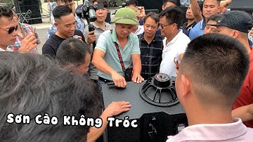 Loa Line Array Vmax TW12 tại sự kiện Triển lãm âm thanh ánh sáng Ứng Hòa