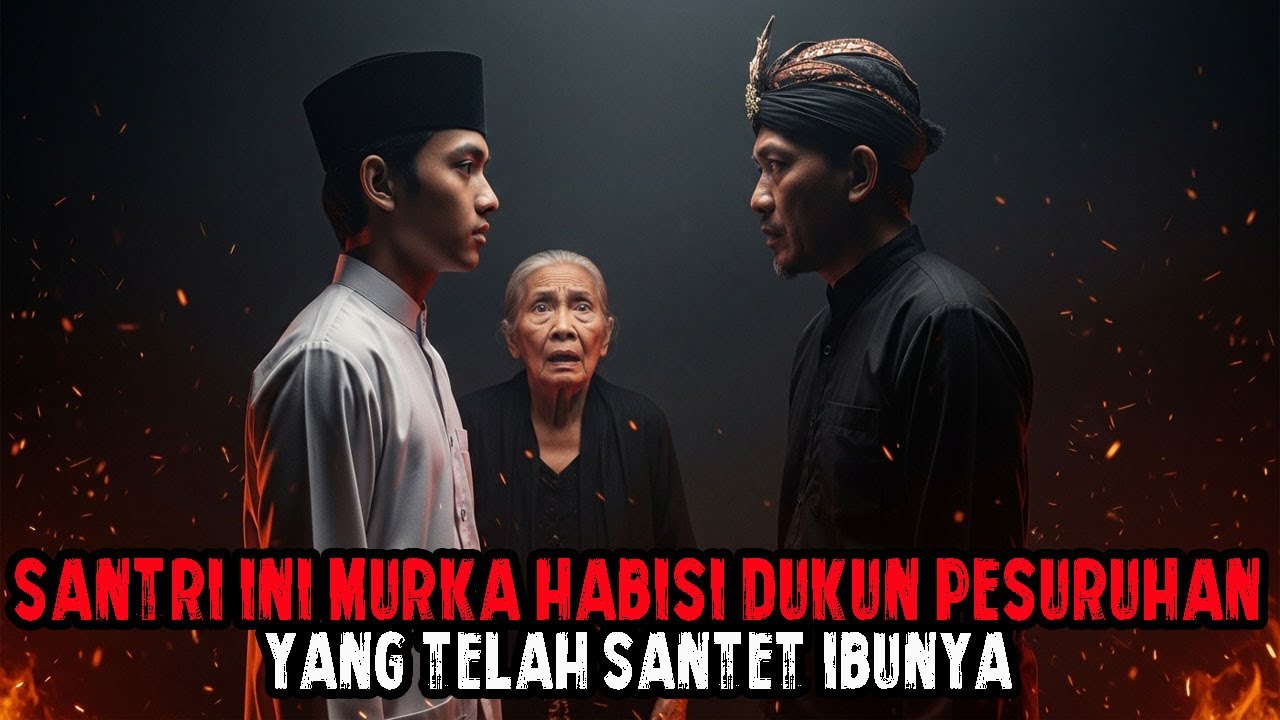 IBUNYA DI SANTET TETANGGA KARNA IRI, SANTRI INI MURKA DAN MENANTANG DUKUN SANTET PESURUHAN SESEORANG