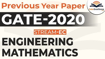 Engineering Mathematics  - Question & Solutions - Year 2020 | GATE - Electronics & Communication