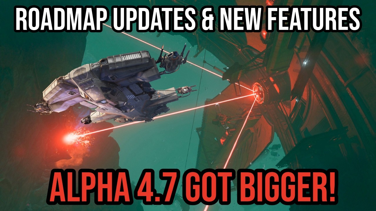 Star Citizen Alpha 4.7 Got Bigger - New Stations, Weapons Rework