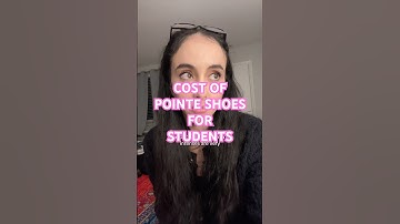 COST OF POINTE SHOES FOR STUDENTS #balletstudent#ballerina#ballet#money#expensive#pointeshoes#cost