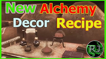 New Alchemy Decor Recipe Conan Exiles update 3.0