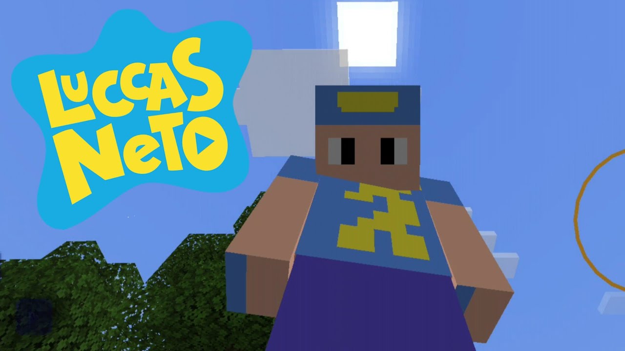 Ser AVENTUREIRO no minecraft Luccas Neto - YouTube