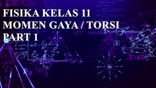 Fisika kelas 11 | momen gaya / torsi part 1