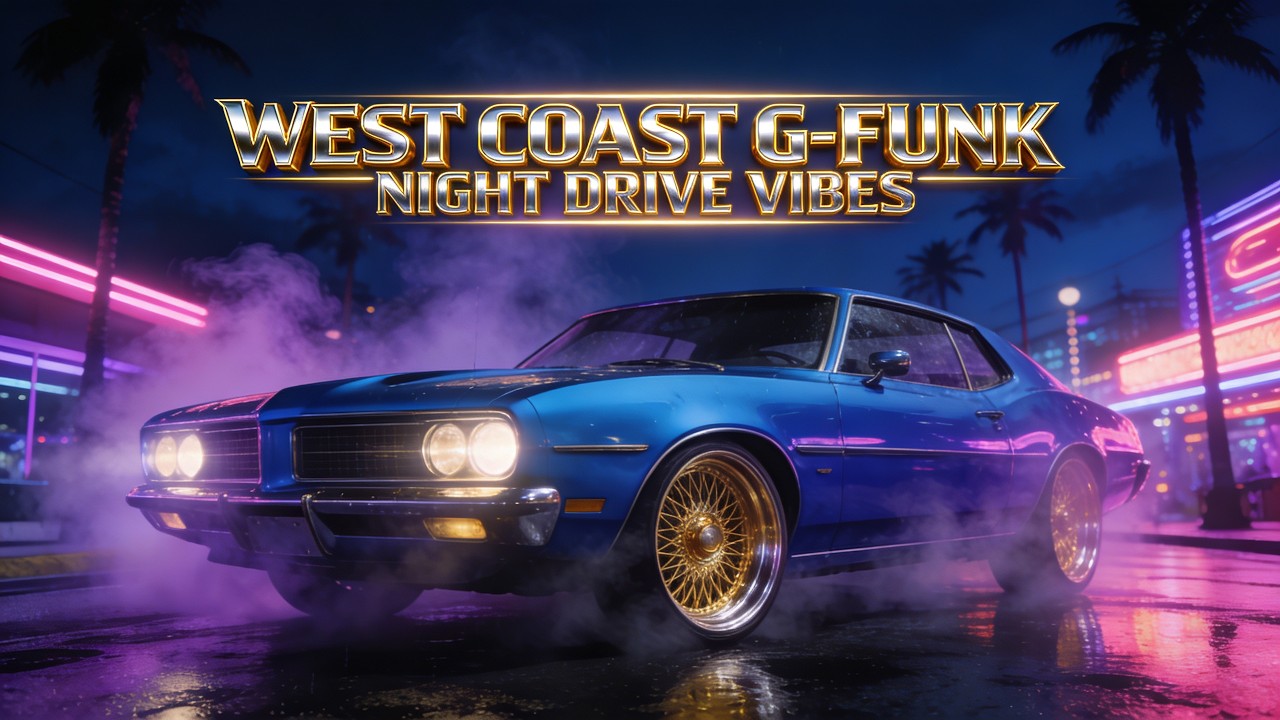 🌆 Midnight West Coast G-Funk 🌙 City Lights & Slow Cruise | R&B