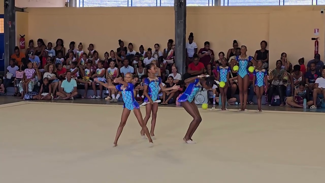 [MARTINIQUE] Gymnastique rythmique, championnat départemental des ensembles 2