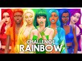 Rainbow challenge  jai ador   sims 4