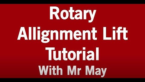 4 Post Rotary Alignment Lift