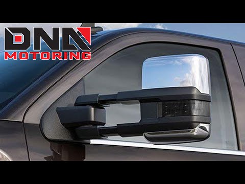 How to Install 14-17 GMC Sierra Chevy Silverado Tow Mirrors