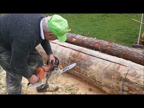 Video: Costruzione di una vasca da tronchi