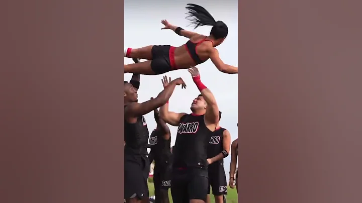 Navarro Cheer Warm ups  Daytona 2022 #cheer #shorts #daytona