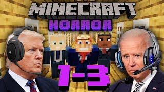 US Presidents Play Minecraft Horror Maps 1-3