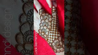 Stylish backhand mehndi design | easy mehandi #shorts #short #mehndi #mehandi #mehndidesign screenshot 5