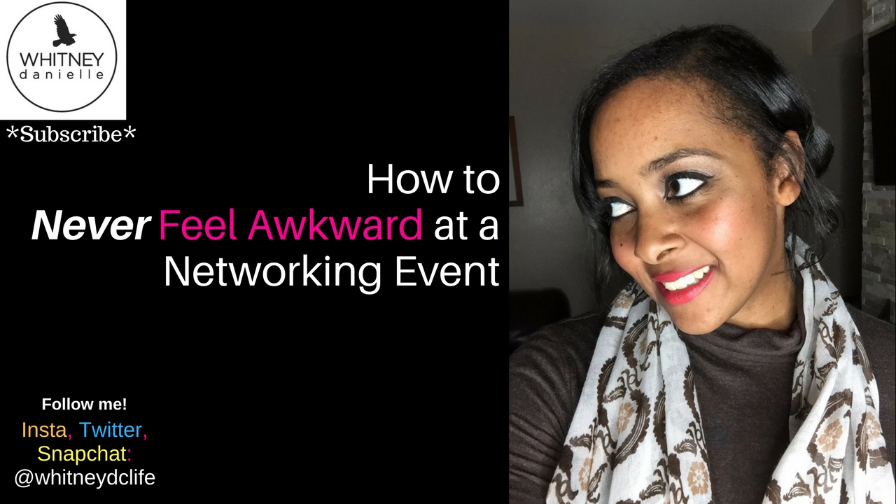 How to Never Feel Awkward at a Networking Event - YouTube