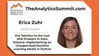 Implementing an Unsupervised Machine Learning Model in Python - Catherine Bass, Erica Zuhr - NAS2019