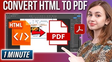How to Convert HTML to PDF 2025 | Adobe acrobat Tutorial