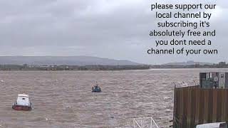 will they survive storm kathleen alloa harbour #b15dov  #db07our #travel #subscribe #trending #short