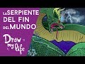 LA SERPIENTE DEL FIN DEL MUNDO 🐍LEYENDA NÓRDICA | Draw My Life