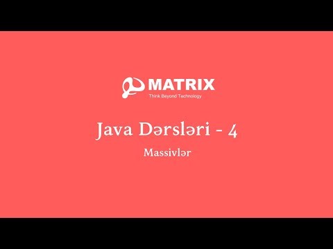 Video: Java Util massivləri nədir?