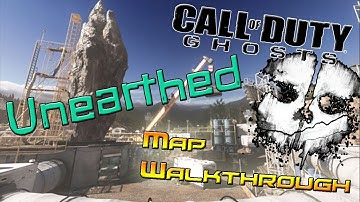 Unearthed (Dome MW3 Remake) || CoD Ghosts || Devastation DLC Map Pack Walkthrough/Tour/Layout