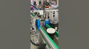 Taper Bottle Cup Labeling Machine