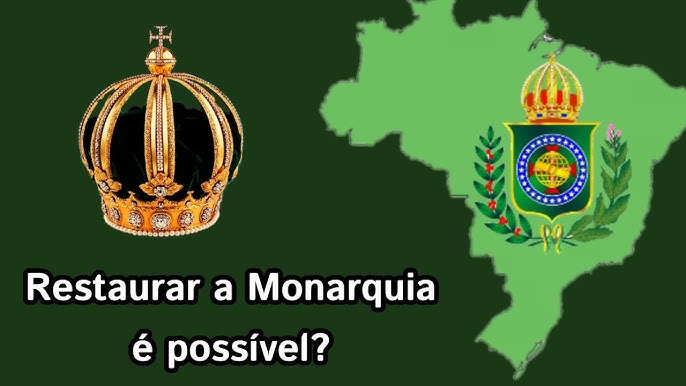 Homem prevê restauração da Monarquia no Brasil. 
