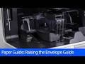 Paper Guide: Raising the Envelope Guide / ペーパーガイド:封筒用ガイドの起こし方