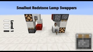 Compact Redstone Lamp Swapper